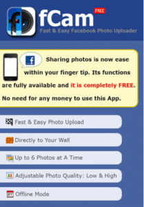 Apps: FCam Makes Facebook Pic Uploads A Breeze