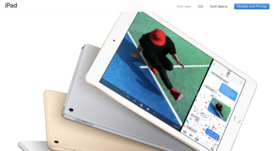 Apple Announces New 9.7-Inch IPad At $329, Replaces IPad Air 2 And Goes On Sale Friday