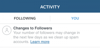 Instagram Cracks Down On Fake, Spam And Inactive Accounts