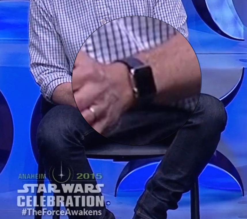 J.J. Abrams Wears Apple Watch During Star Wars