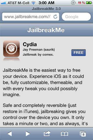 JailbreakMe 3.0 Is Live IPad 2 Jailbreak At Last!