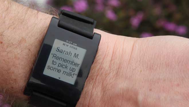 Pebble Updated To Better Support IOS 7 And Notification Center