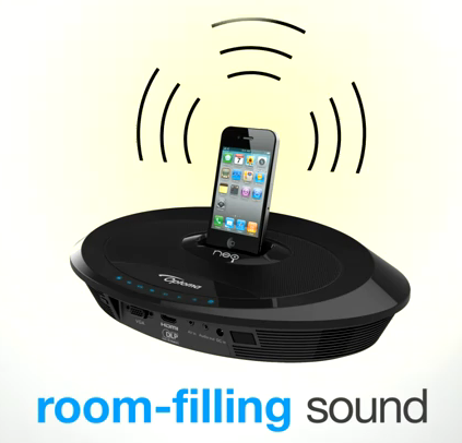 Turn IPhone Into Home Theater With Optoma Neo