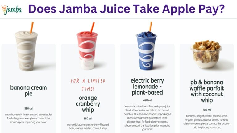 Does Jamba Juice Take Apple Pay In 2024? See Payment Methods!